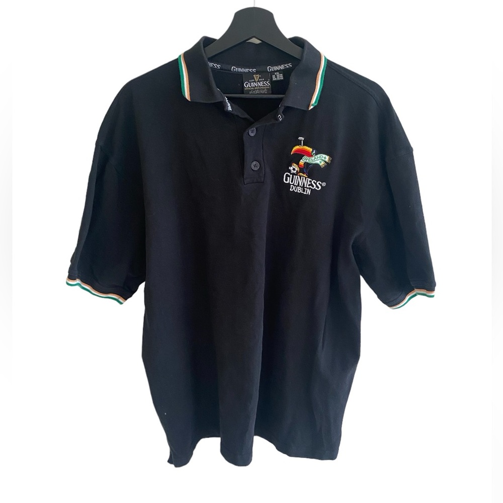 Guinness Dublin Ireland Polo Shirt Size XXL